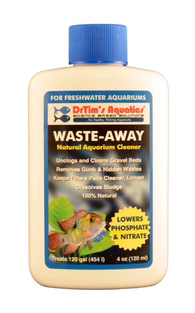DrTim’s Aquatics Waste-Away Natural Aquarium Cleaner for Freshwater 4oz