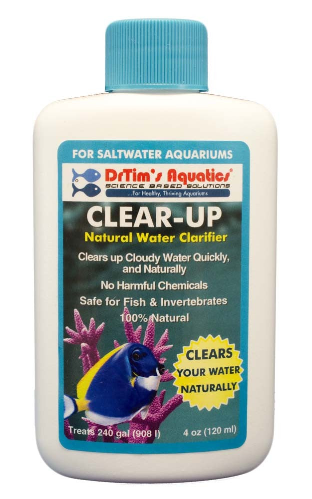 DrTim’s Aquatics Clear-Up Natural Water Clarifier for Saltwater 4oz