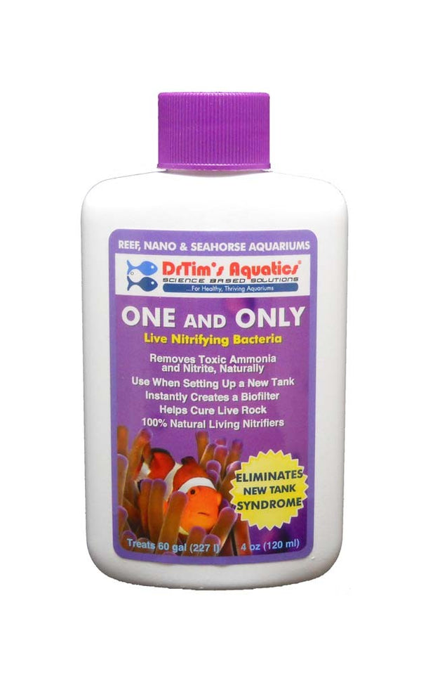 DrTim’s Aquatics One & Only Live Nitrifying Bacteria for Cycling Reef 4oz