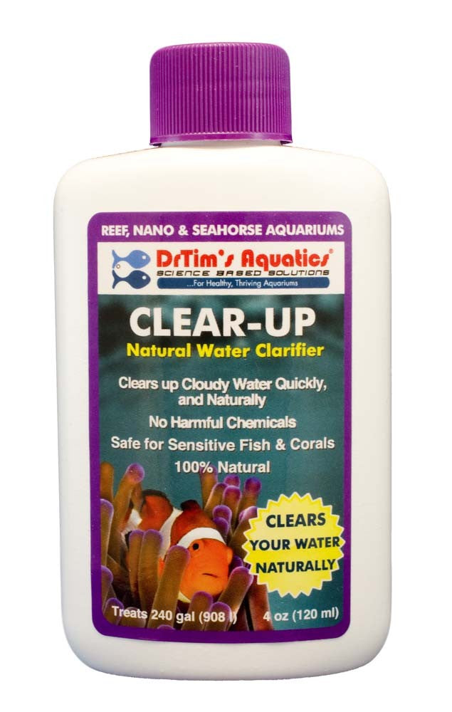DrTim’s Aquatics Clear-Up Natural Water Clarifier for Reef 4oz