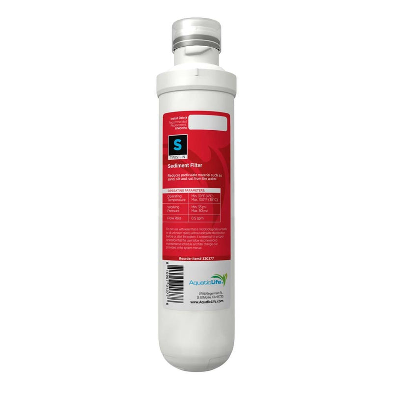 Aquatic Life Twist-In Sediment Filter Cartridge