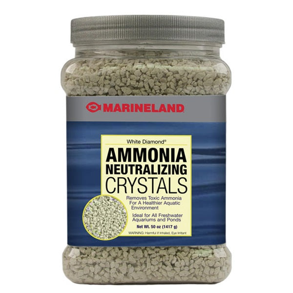 Marineland White Diamond Ammonia Neutralizing Crystals - 50 oz