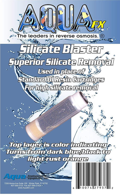AquaFX Silicate Blaster DI Filter Cartridge - 10 Inch