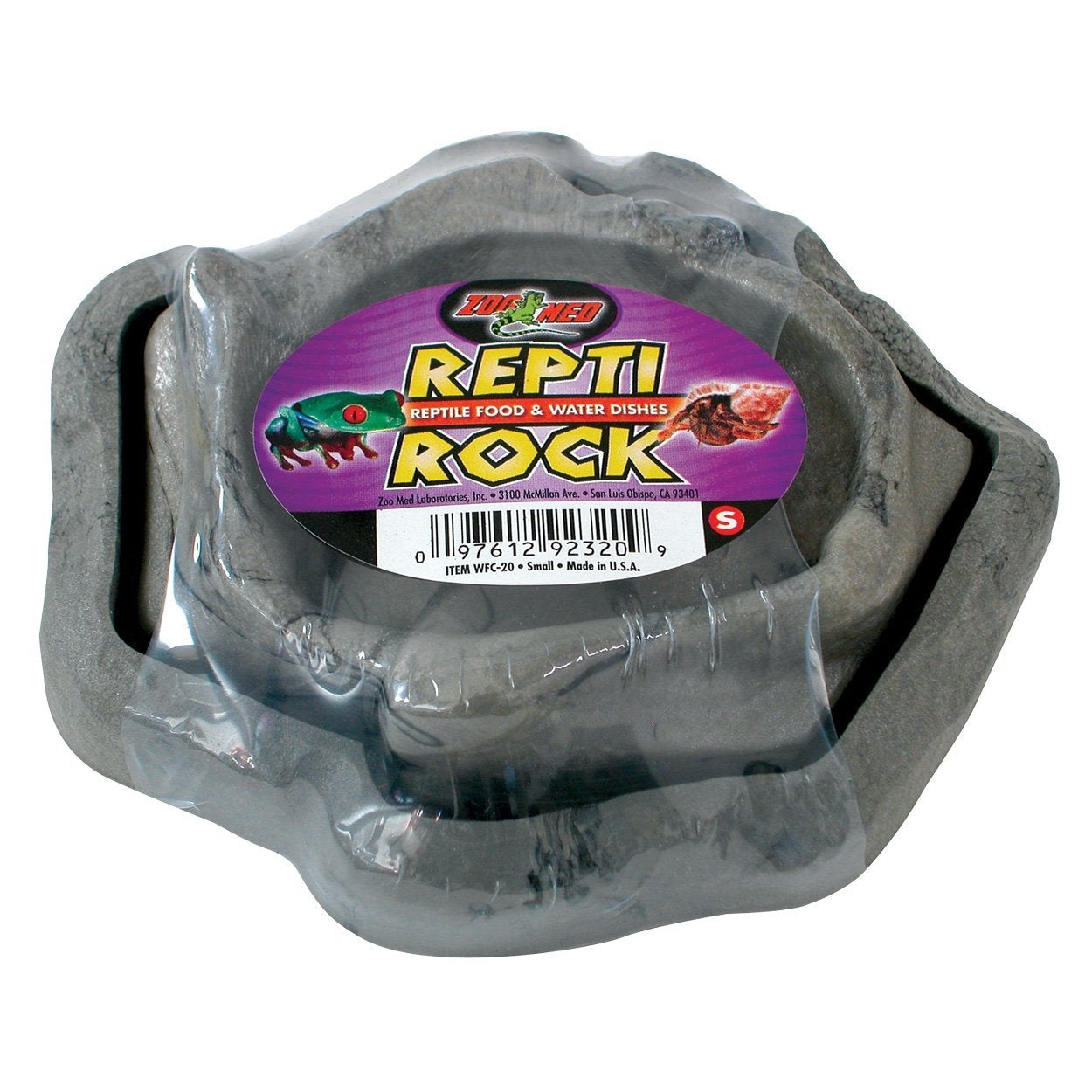 Zoomed Repti-Rock Food and Water Dish - Small