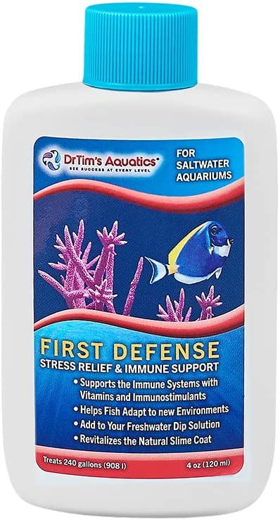 DrTim’s Aquatics First Defense Stress Relief for Saltwater 2oz