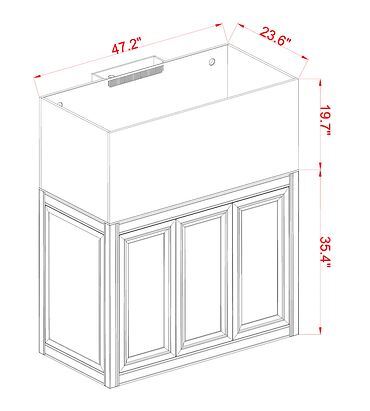 Innovative Marine EXT 100 Gallon Complete Reef System - White