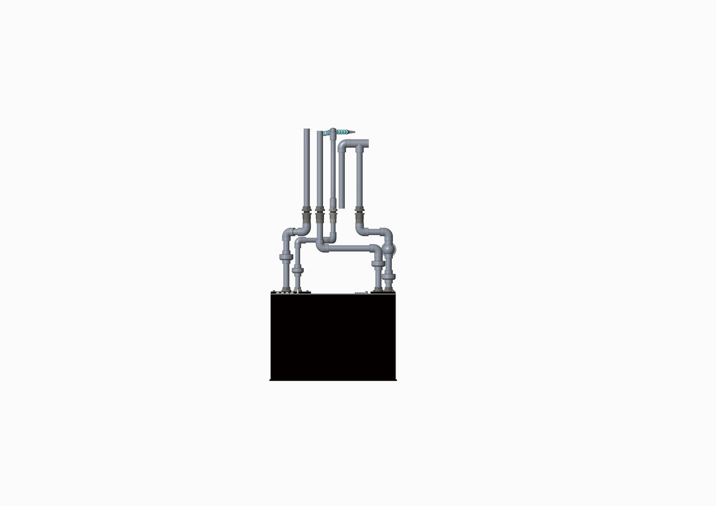 Innovative Marine INT 75 Gallon Complete Reef System - Black