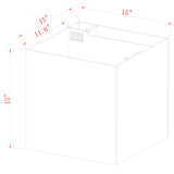 Innovative Marine NUVO Fusion - 15 AIO Cube Aquarium - Desktop Starter Kit