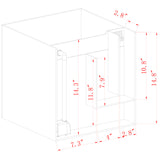 Innovative Marine NUVO Fusion - 15 AIO Cube Aquarium - Desktop Starter Kit