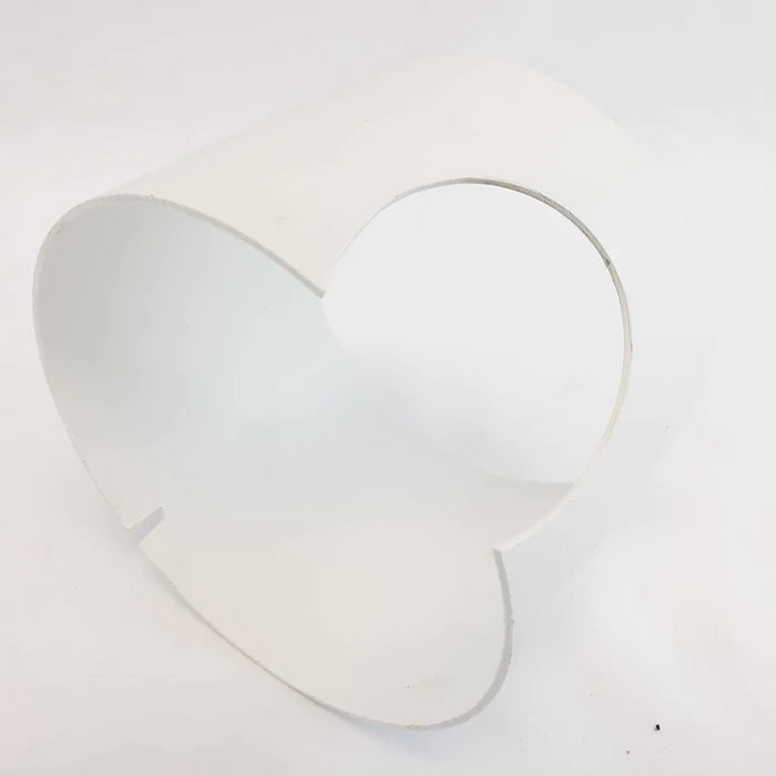 Lifegard Aquatics Housing Cap Sleeve PVC Plastic 5" Diameter R450216