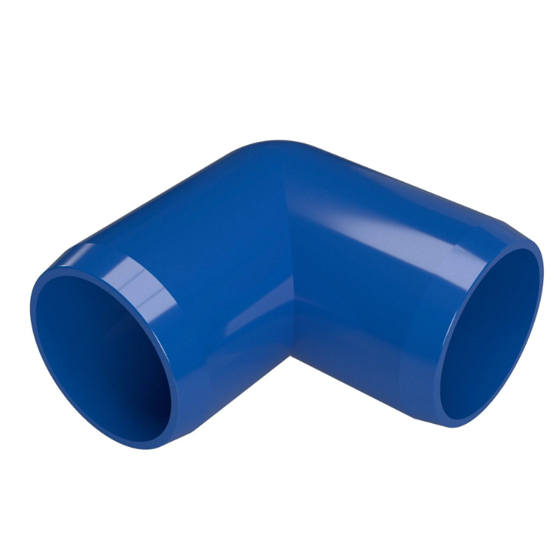 PVC 90 Degree Elbow Schedule 40 - 1 Inch Blue