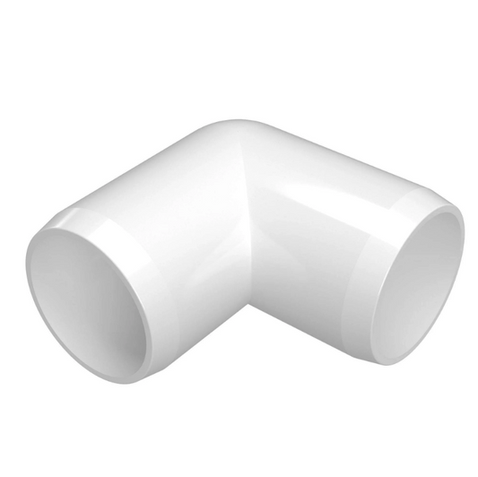 PVC 90 Degree Elbow Schedule 40 - 1 Inch White