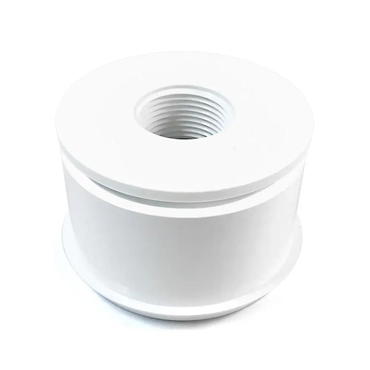 Aqua Ultraviolet Union Half, 3/4” Reducer Bushing, Without Thread, with O-Ring White