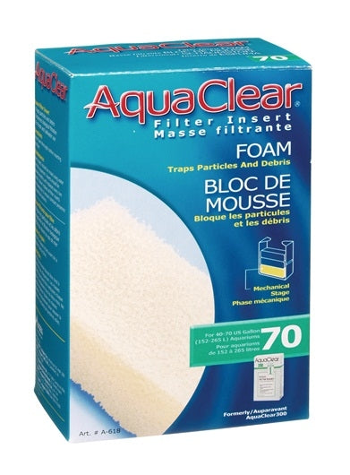 AquaClear 70 Foam Filter Insert - 1 pack