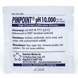 American Marine PINPOINT pH Calibration Fluid 10.000