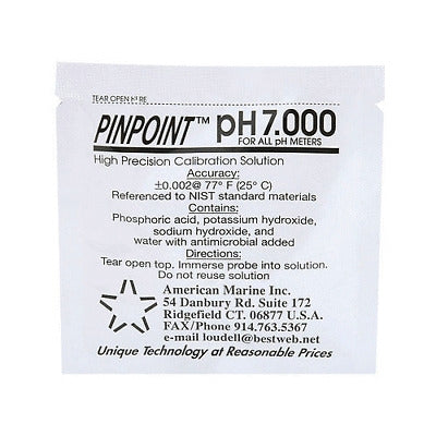 American Marine PINPOINT pH Calibration Fluid 7.000