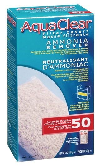 AquaClear 50 Ammonia Remover Filter Insert - 1 pack