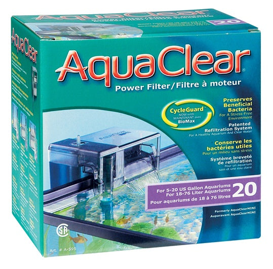 AquaClear 20 Power Filter - 76 L (20 US gal.)