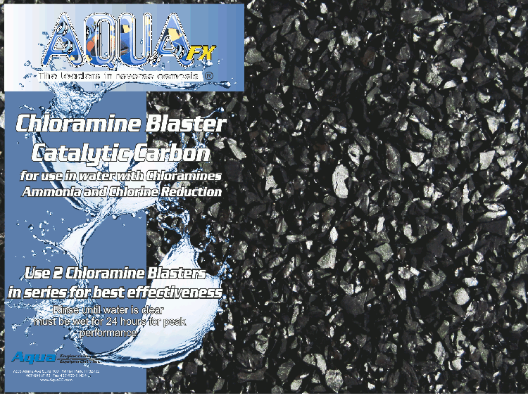AquaFX Chloramine Blaster Carbon - 0.7 lb