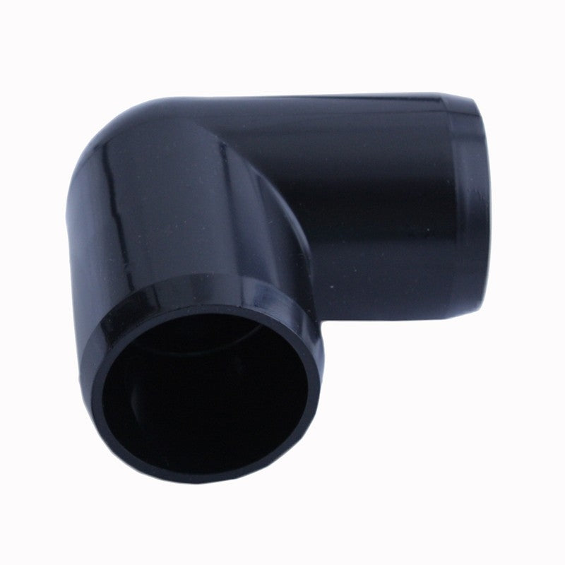 PVC 90 Degree Elbow Schedule 40 - 1 1/2 Inch Black