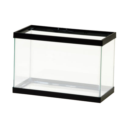 Aqueon Standard Rectangular Aquarium Black Trim 2.5 Gal