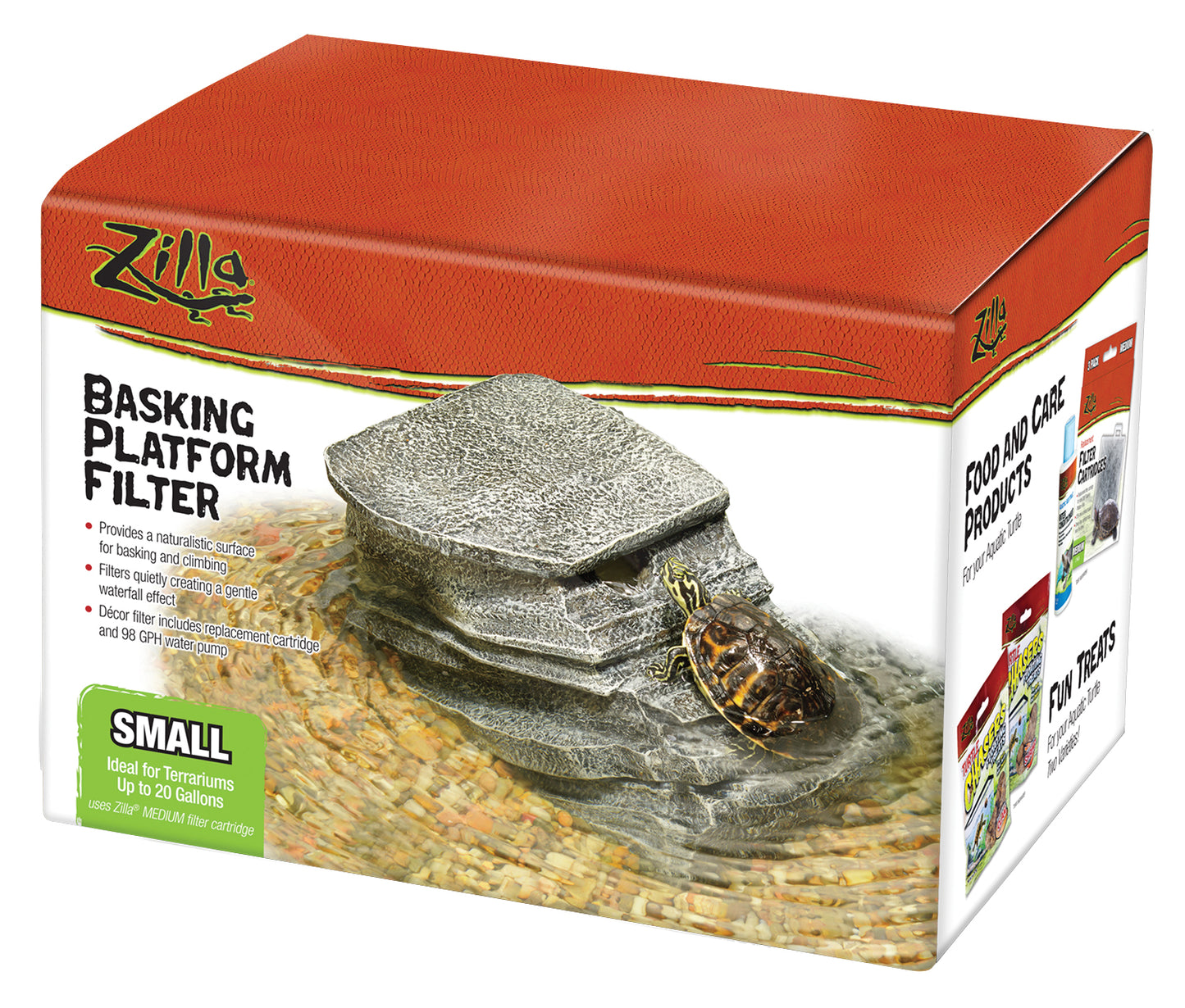 Zilla Basking Platform Filter - 20 Gal