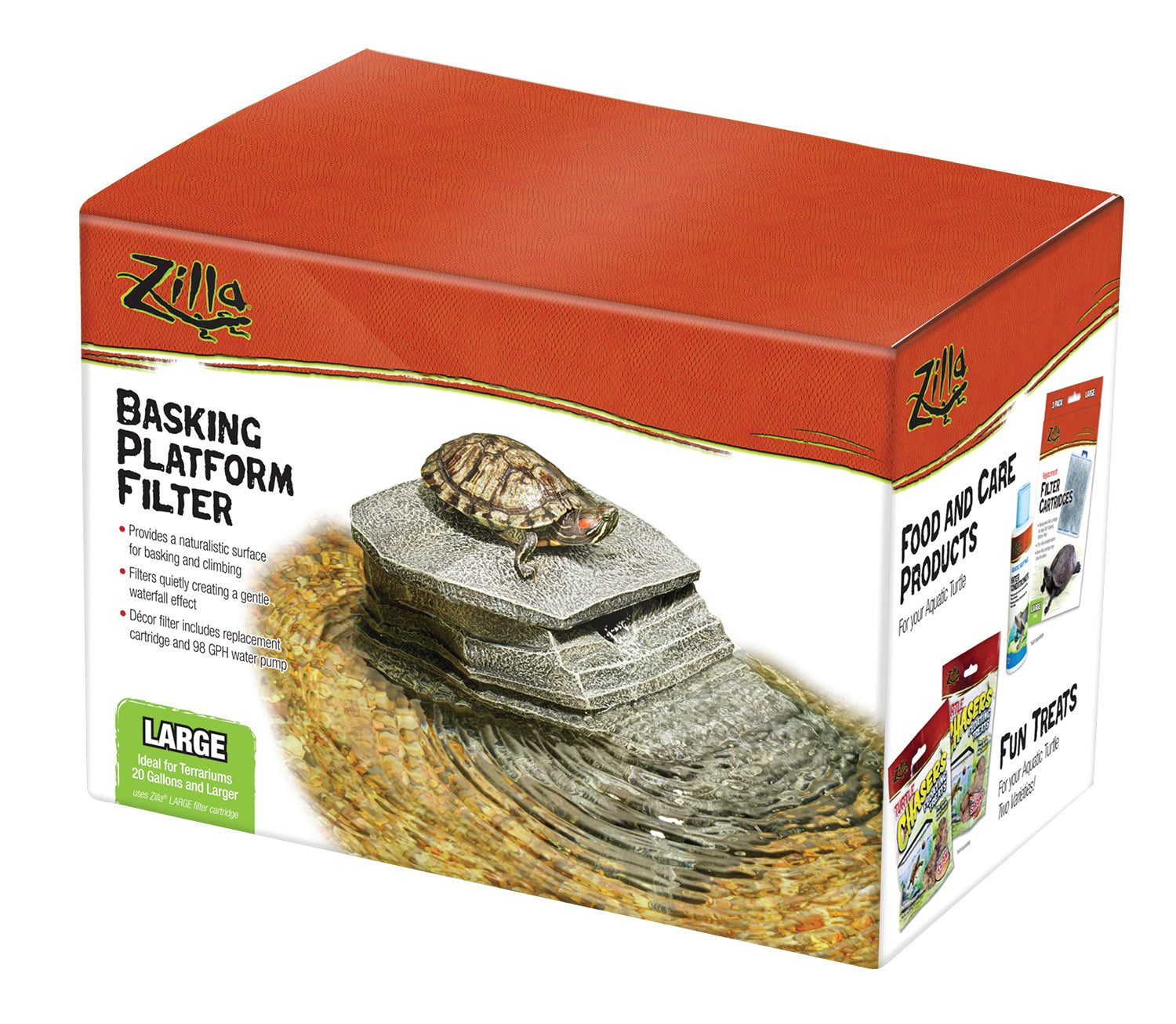 Zilla Basking Platform Filter - 40 Gal