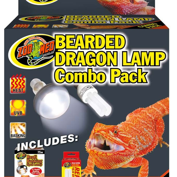 Bearded dragon best sale lamp combo pack