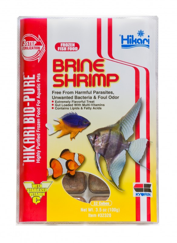 Hikari Bio-Pure Frozen Brine Shrimp Cube Pack - 3.5oz