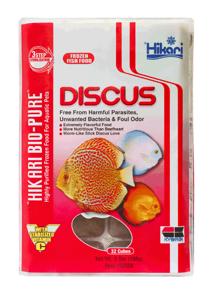 Hikari Bio-Pure Frozen Discus Cube Pack - 3.5oz