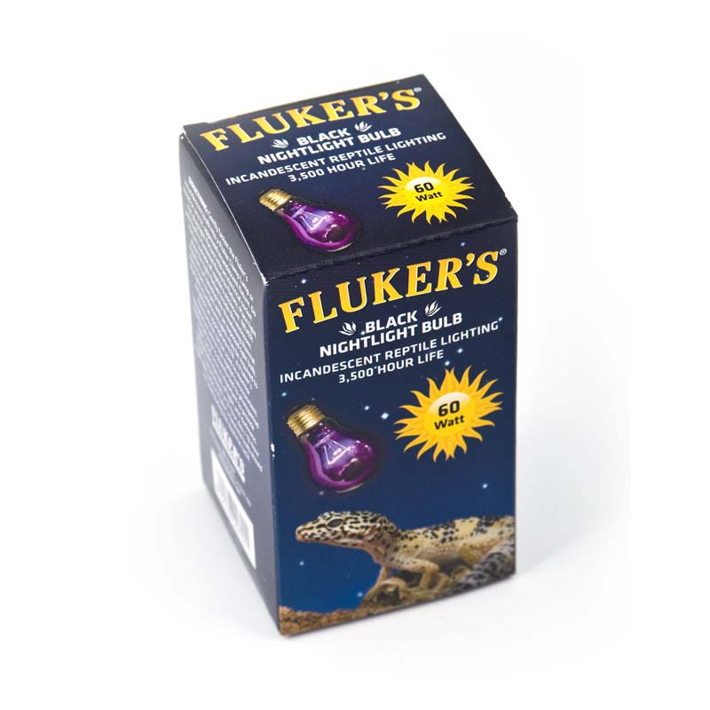 Fluker's Black Nightlight Bulb - 60 W
