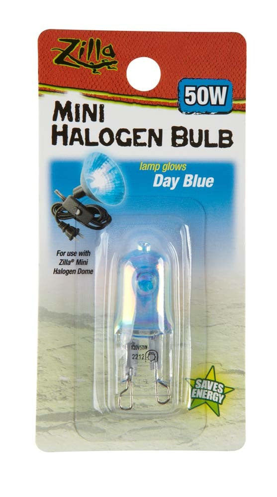 Zilla Halogen Mini Lamp Blue - 50 W