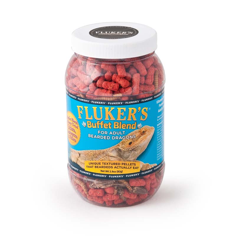 Fluker's Buffet Blend Adult Bearded Dragon Formula - 2.9 oz