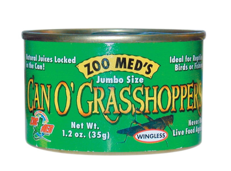 Zoo Med Can O' Grasshoppers - 1.2 oz
