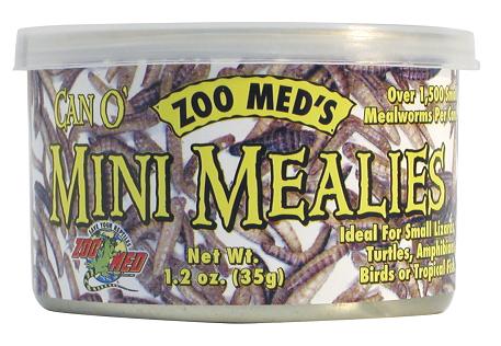 Zoo Med Can O' Mini Mealies - 1.2 oz