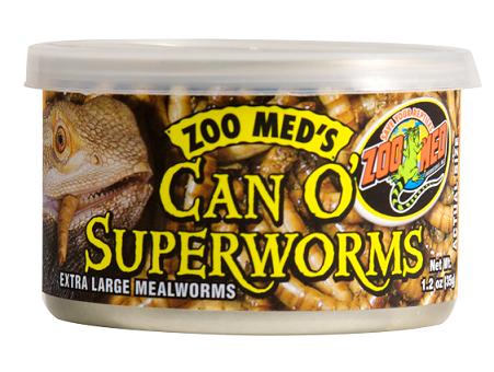 Zoo Med Can O' Superworms - 1.2 oz