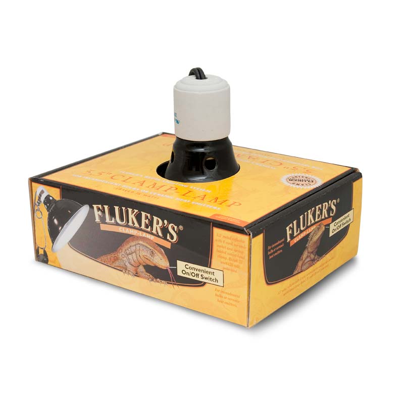 Fluker's Repta-Clamp Lamp with Switch - 5.5 Inch