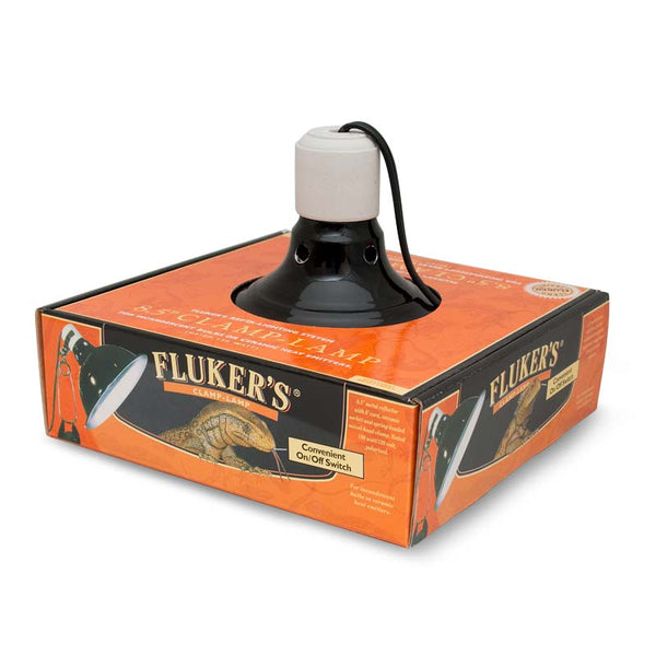 Fluker's Repta-Clamp Lamp with Switch - 8.5 Inch