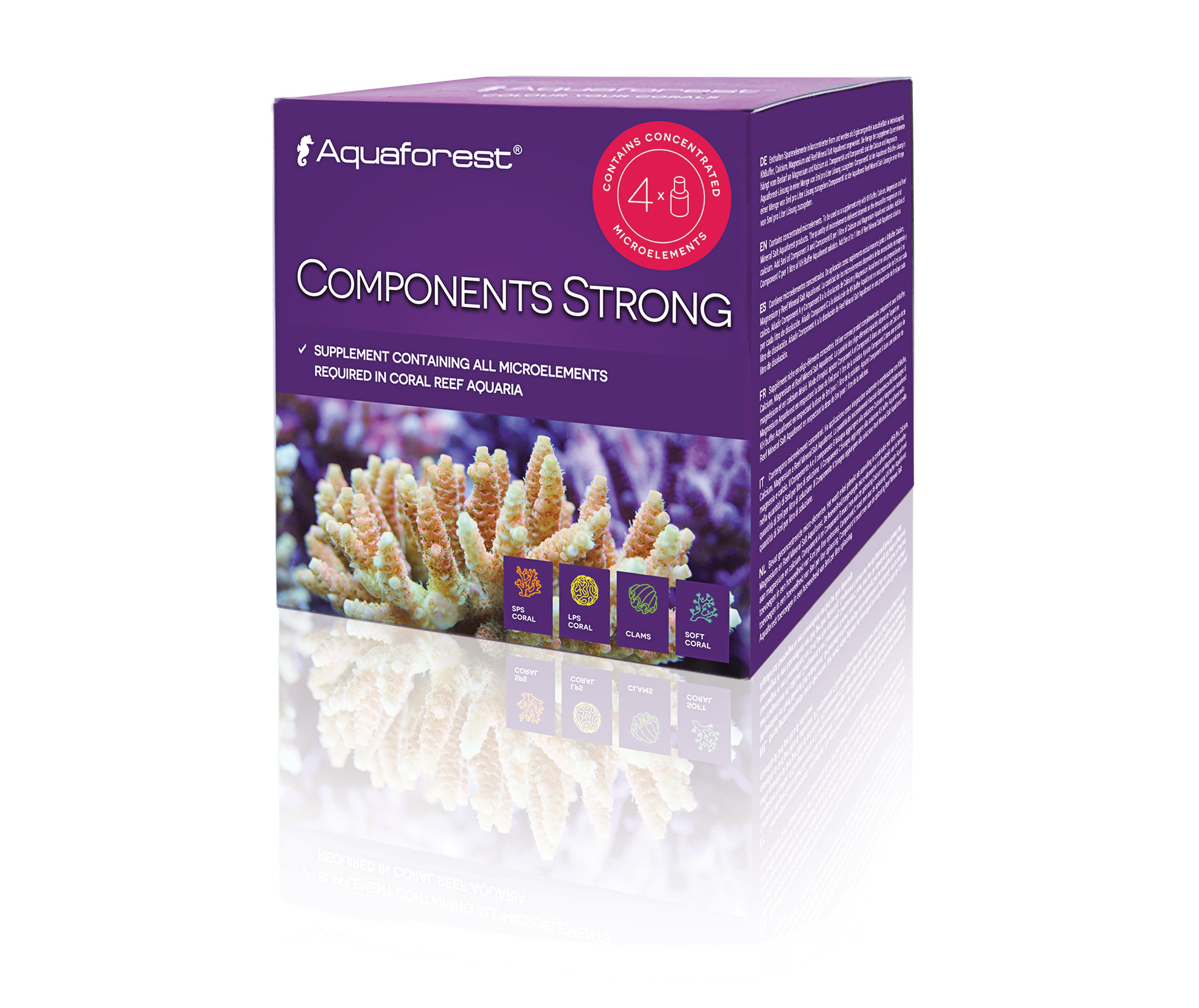 Aquaforest Components Strong - 75 ml x 4