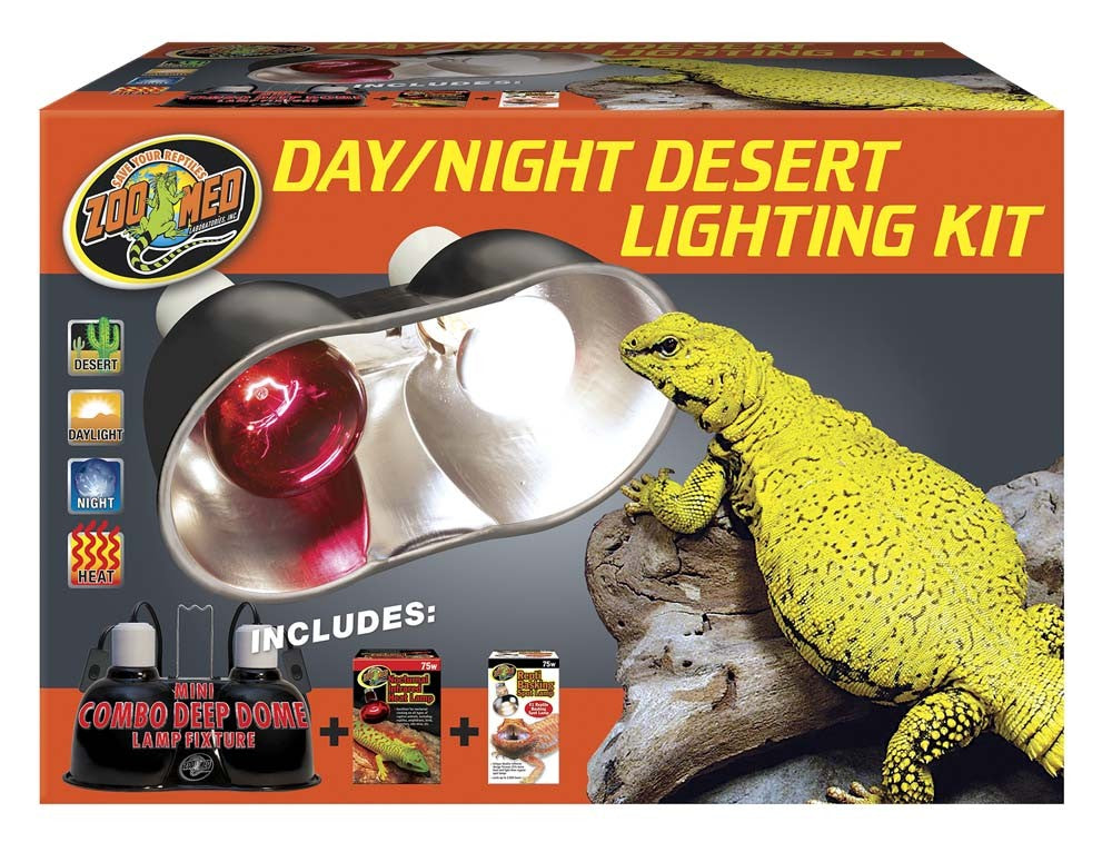Zoo Med Day-Night Desert Lighting Kit