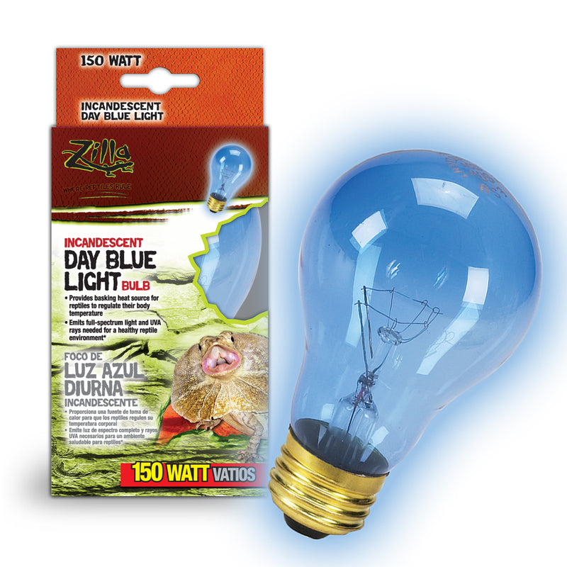 Zilla Day Blue Light Incandescent Bulb - 150 W