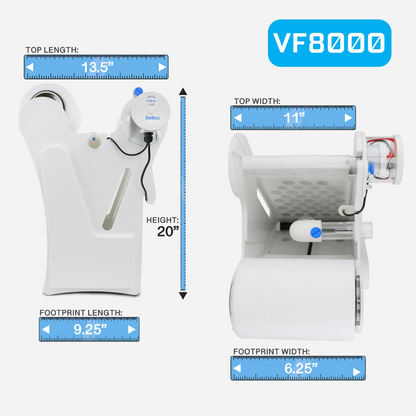 Deltec V8000 Fleece Filter Roller - 2115 gph