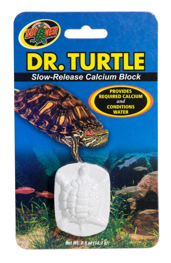 Zoo Med Dr. Turtle Slow-Release Calcium Block - 0.5 oz