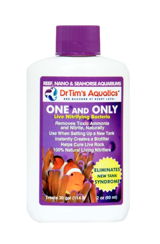 DrTim’s Aquatics One & Only Live Nitrifying Bacteria for Cycling Reef 2oz