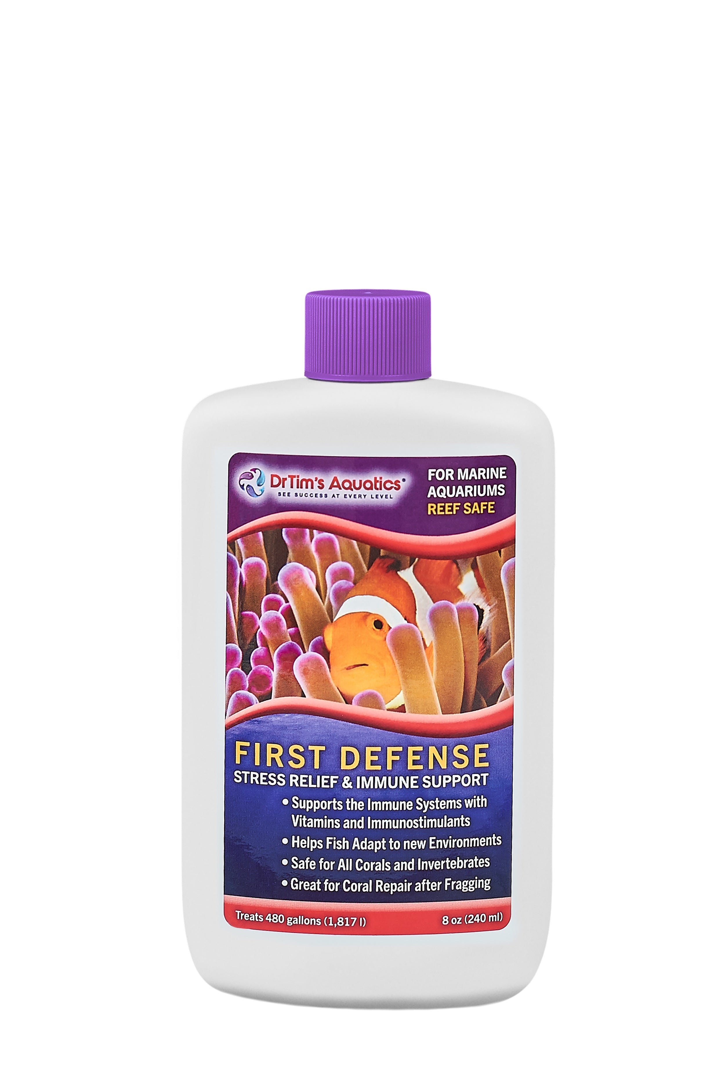 DrTim’s Aquatics First Defense Stress Relief for Reef 2oz