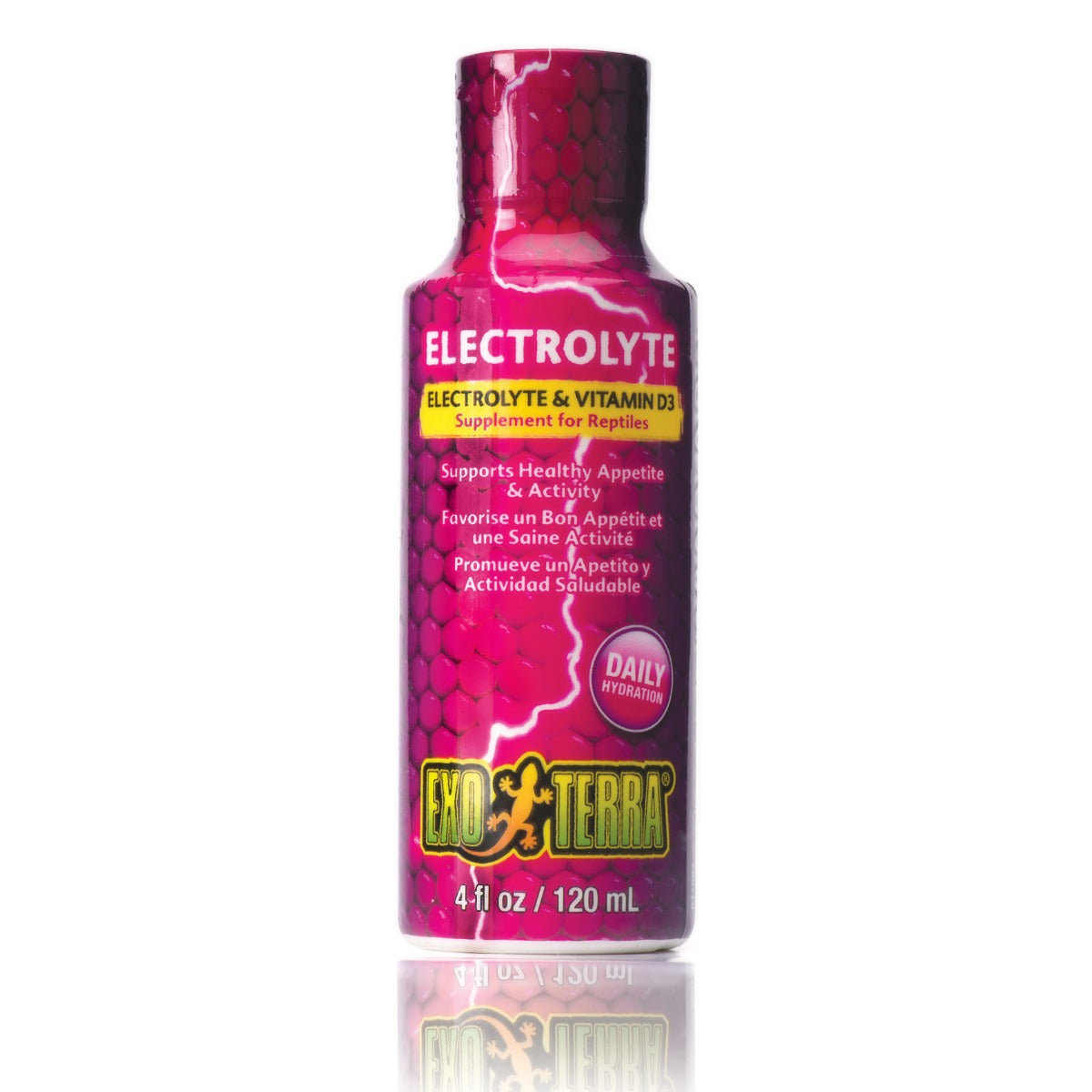 Exo Terra Electrolyte & Vitamin D3 Supplement - 120 ml
