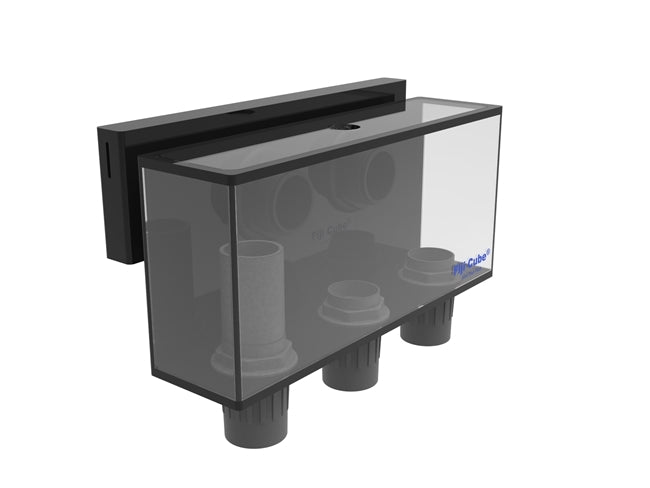 Fiji Cube Low Profile External Overflow Box - 1600 GPH