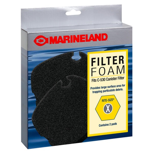 Marineland Filter Foam for Canister Filter Rite-Size X - 2 pk