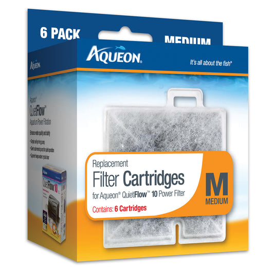 Aqueon Replacement Filter Cartridge Medium 6pk
