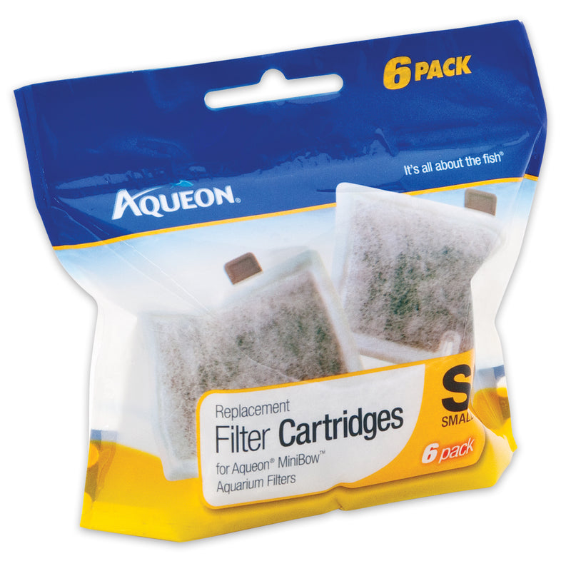 Aqueon Replacement Filter Cartridge Small 6pk